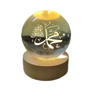 Islamic Crystal LED Lamp