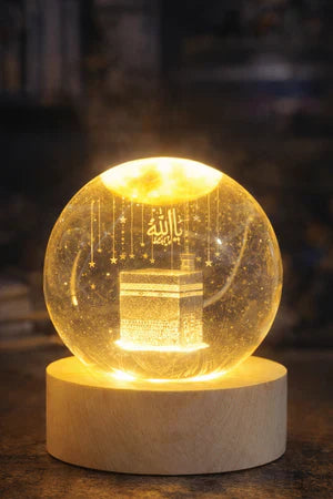 Islamic Crystal LED Lamp